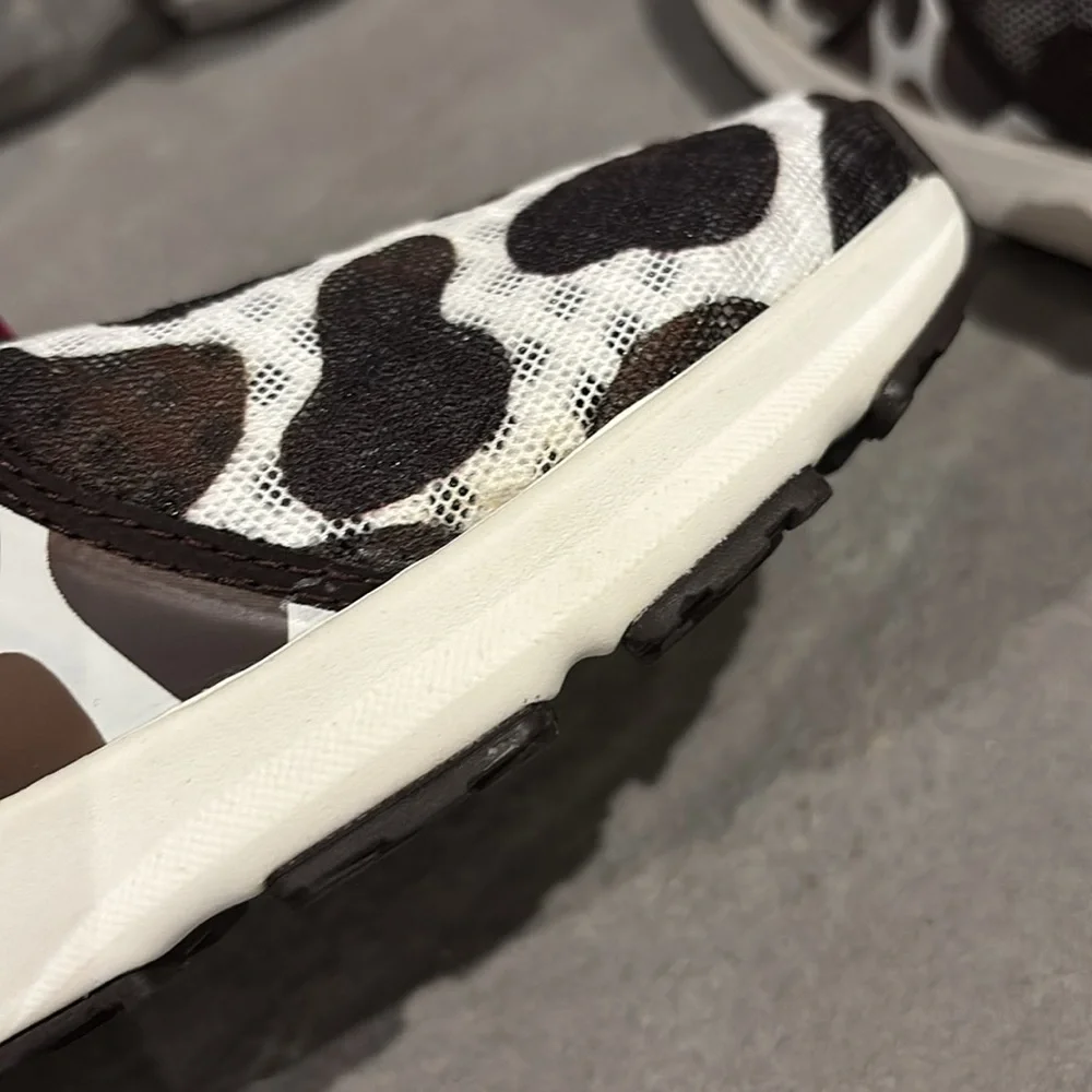 Ariat Fuse Cow Print Lightweight EVA midsole mesh & synthetic upper, rubber sole - Picture 8 of 9